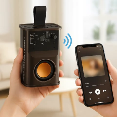 Caixa de som portátil Bluetooth 4.2 com led colorido X-Cell mod. XC-CP-300 - imagem 11