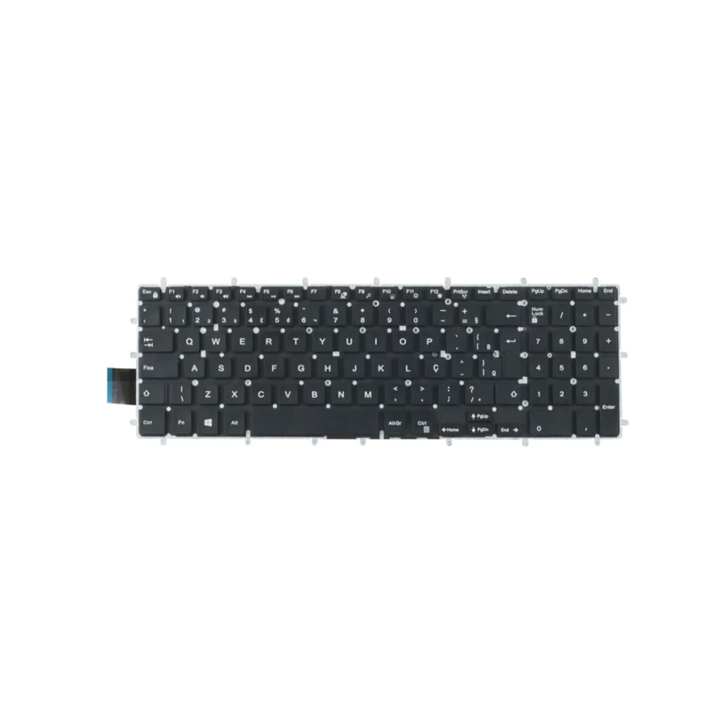Teclado para notebook Dell Inspiron 15 5567 P66f P75f 15-3583 15-3584