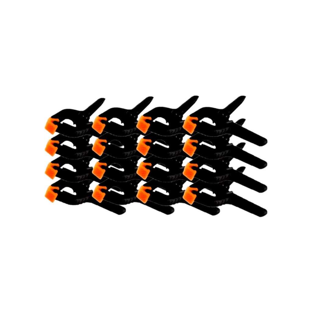 Jogo de 16 grampos multiuso com mola 2" - Western