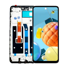 Tela Display Frontal para LG K62 Com Aro - imagem 1