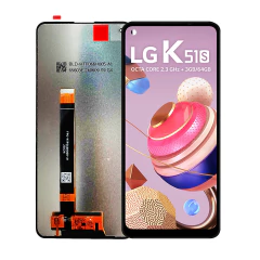 Tela Display Frontal para LG K51s Sem Aro - imagem 1