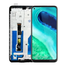Tela Display Frontal para Motorola Moto G8 Com Aro Original - imagem 1