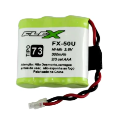 Bateria para telefone s/ fio tipo 73 3.6V 300mAh - imagem 1