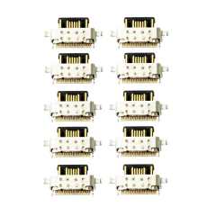 Kit com 10 conectores de carga para Motorola Moto G8 Play - imagem 3