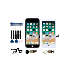 Kit Display + Camera Frontal + Botão Hom Para iPhone 8 Plus - imagem 1