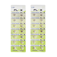 Kit com 28 unidades Bateria botão LR621 / AG1 - imagem 1