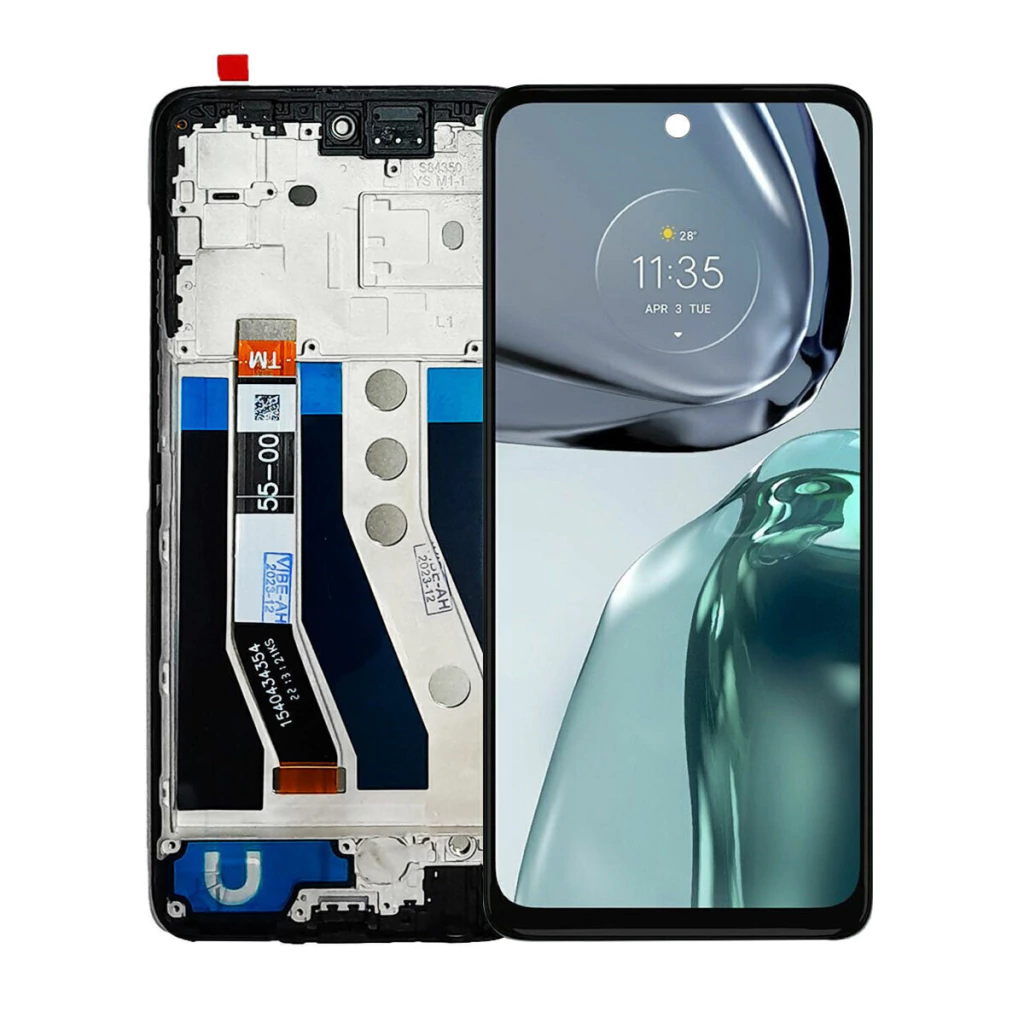 Tela Display Frontal para Motorola Moto G62 Original Com Aro