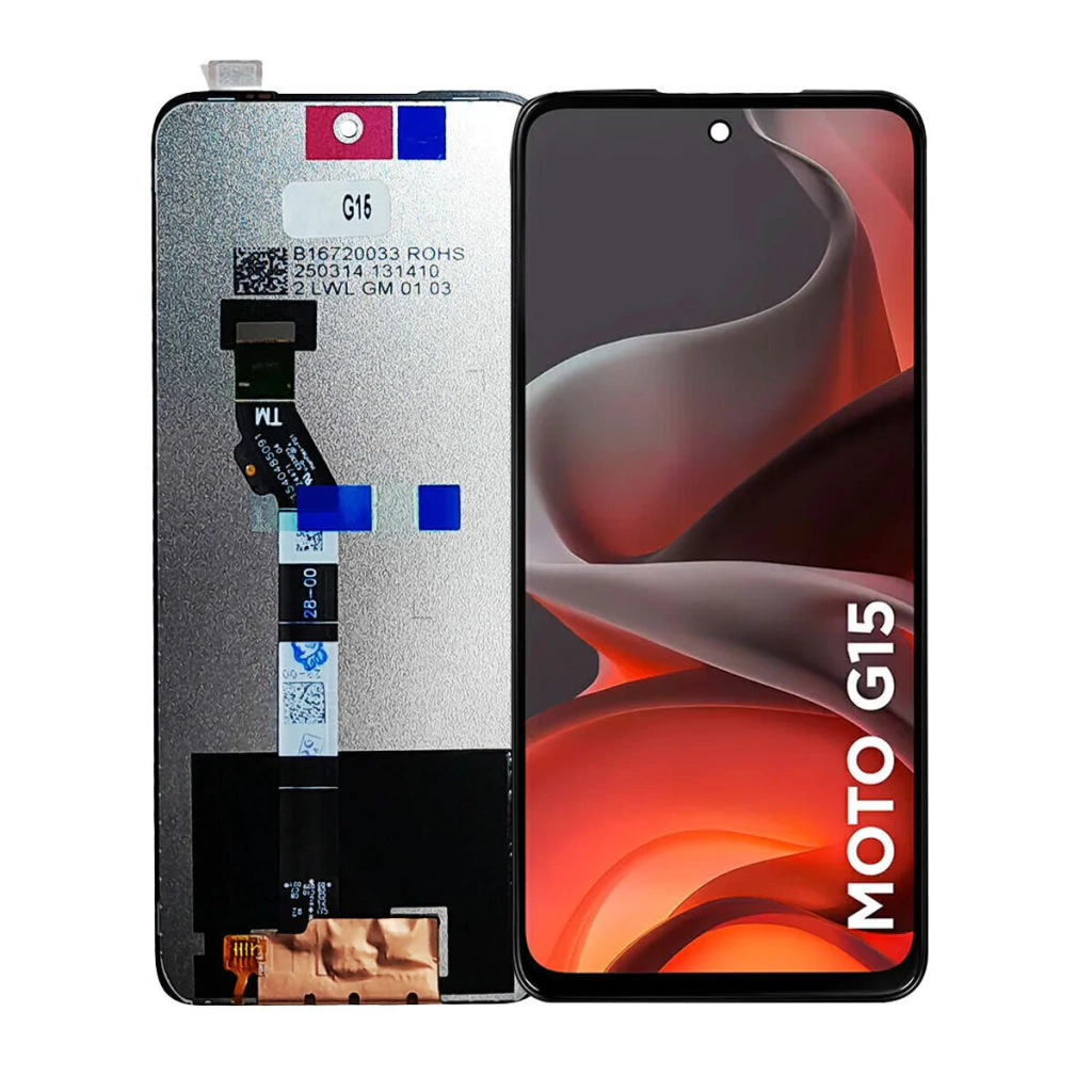 Tela Display Frontal para Motorola Moto G15 Sem Aro