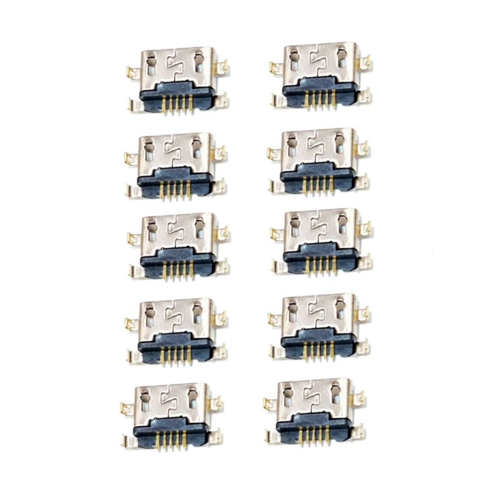 Kit com 10 conectores de carga para LG K4 2017