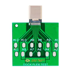 Dock flex placa para teste de funcionamento tipo C - imagem 3