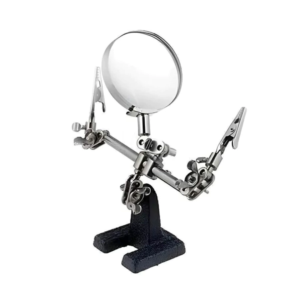 Lupa de bancada com grampo auxiliar X-Cell mod. XC-LP-805