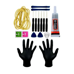 Kit de ferramentas + cola B7000 15ml para manutenção de celular - imagem 1