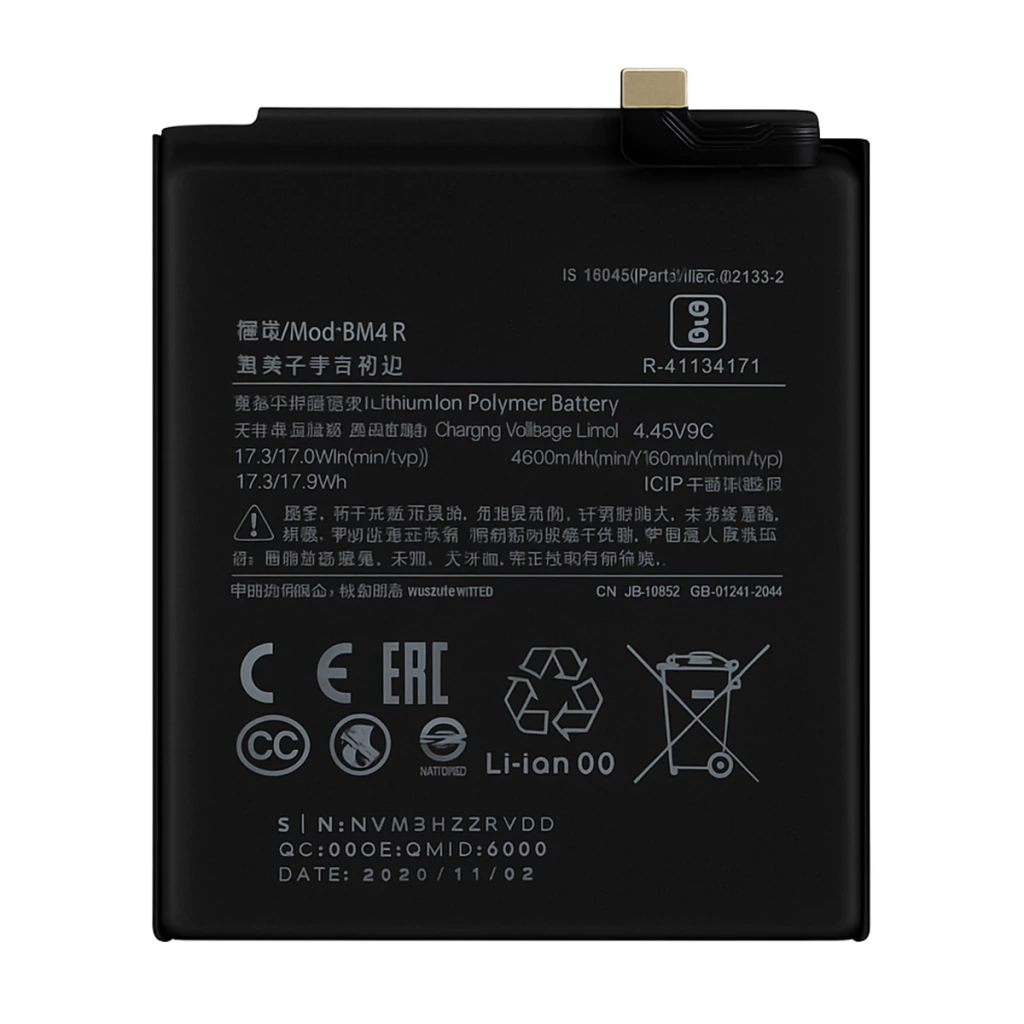 Bateria para Xiaomi Note 10 Lite BM4R