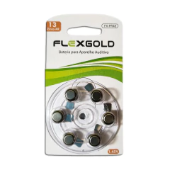 Bateria para uso em aparelho auditivo modelo 13 X-Cell mod. FX-PR48 - imagem 1