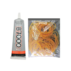 Kit elásticos liga + cola 110ml para manutenção em celular - imagem 4