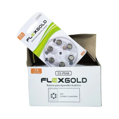 Bateria para uso em aparelho auditivo modelo 13 X-Cell mod. FX-PR48 - imagem 2