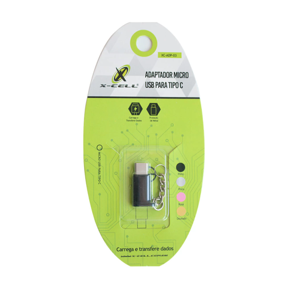 Adaptador conector tipo c para micro usb X-Cell
