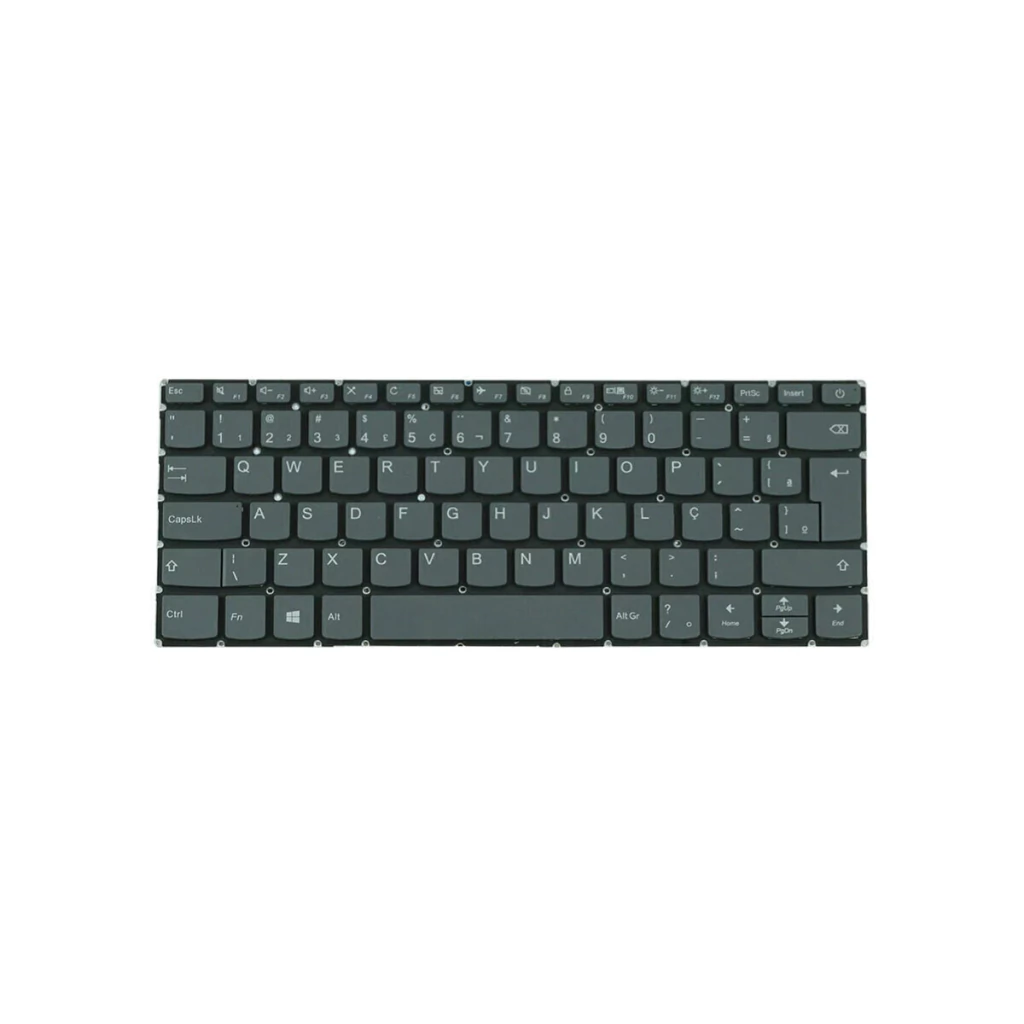 Teclado para notebook Lenovo Ideapad 330s-14ikb Yoga 520-14ikb Br Ç
