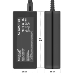 Fonte para HP EliteBook / HP ProBook / HP Pavilion / HP Compaq / Compaq Presario 65W - BestBattery 65W - imagem 3