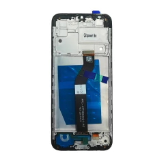 Tela Display Frontal para Motorola Moto G8 Power Lite Com Aro - imagem 3