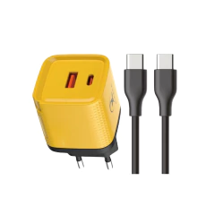 Carregador ultra rápido bivolt 5A 45W GaN com cabo Tipo-C X-Cell mod. XC-UR55 - imagem 9