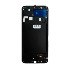 Tela Display Frontal para Samsung Galaxy A20 Incell Com Aro - imagem 3