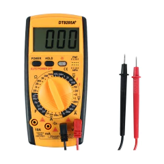 Multímetro capacímetro digital com 32 escalas DT9205A+ CAT II 1000V - imagem 1