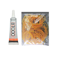 Kit elásticos liga + cola 15ml para manutenção em celular - imagem 4