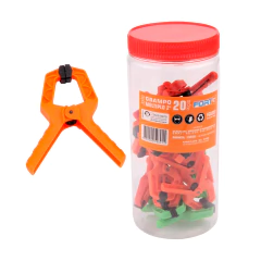 Jogo de 20 grampos multiuso com mola 2" - FortG - imagem 1