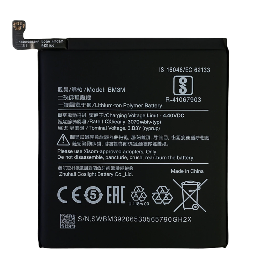 Bateria para Xiaomi Mi 9SE BM3M