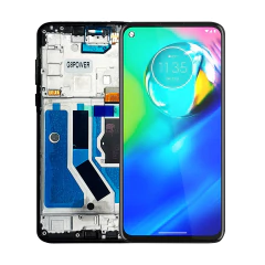 Tela Display Frontal para Motorola Moto G8 Power Com Aro - imagem 1