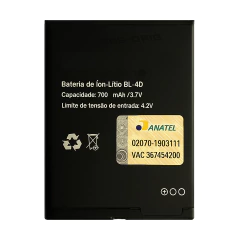 Bateria para Multilaser Vita / Vita 2 P9016 P9048 BL-4D - imagem 3