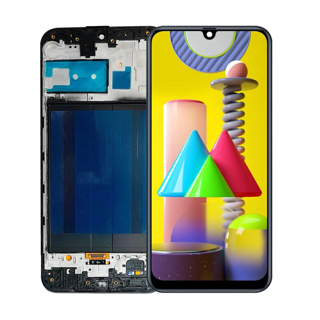 Tela Display Frontal para Samsung Galaxy M30 / M31 / M21s Incell Com Aro