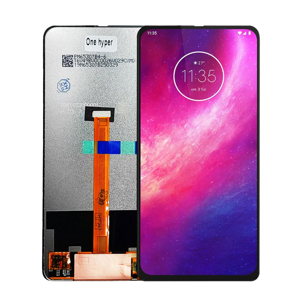 Tela Display Frontal para Motorola Moto One Hyper Sem Aro