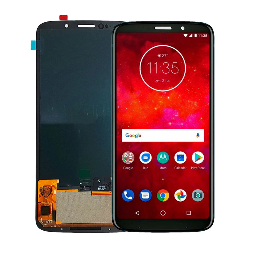 Tela Display Frontal para Motorola Moto Z3 Play OLED Sem Aro