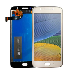 Tela Display Frontal para Motorola Moto G5s Dourado - imagem 1