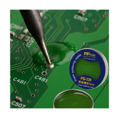 Pasta de solda verde PP Wong PD-338 250g - imagem 2