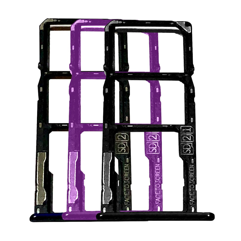 Bandeja gaveta slot de chip para Motorola Moto G7 Power Xt1955