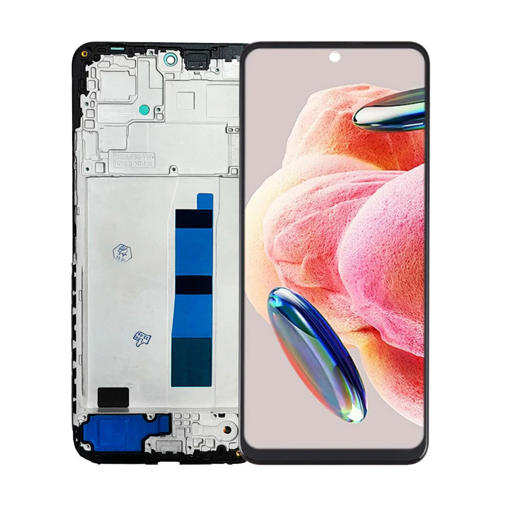 Tela Display Frontal para Xiaomi Redmi Note 12 4G Incell Com Aro