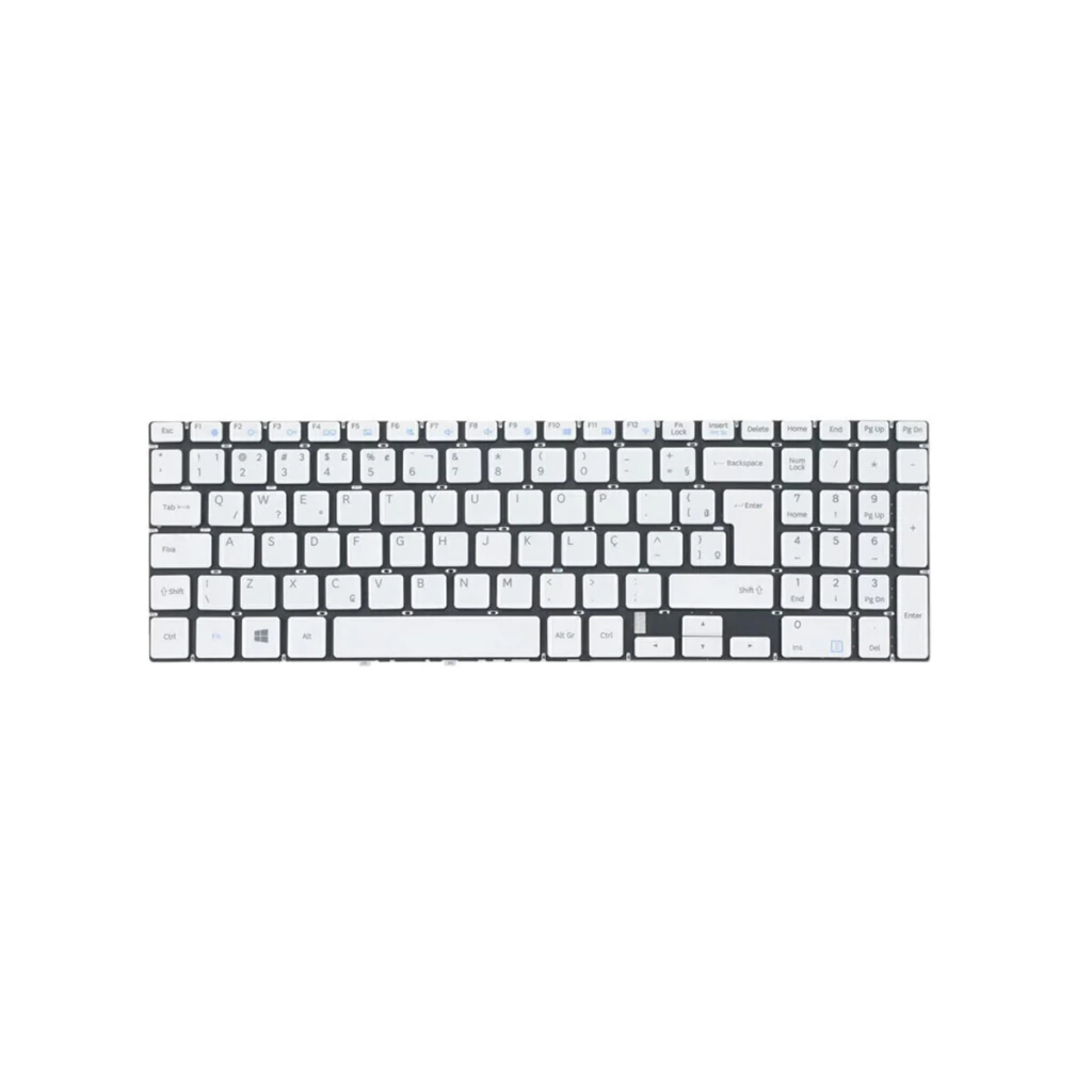 Teclado para notebook Samsung Expert X41 NP300E5K-XF3br Branco