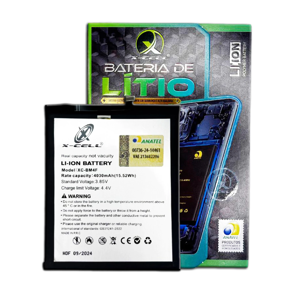 Bateria X-Cell para Xiaomi CC9 / Mi 9 Lite / Mi A3 BM4F