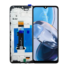 Tela Display Frontal para Motorola Moto E22 Com Aro - imagem 1