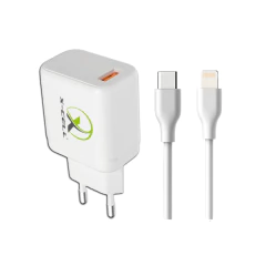 Carregador ultra rápido bivolt 5A 25W com cabo Lightning X-Cell mod. XC-UR85 - imagem 4