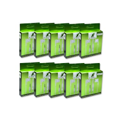 Kit com 10 fones de ouvido intra auricular P2 com microfone marca X-CELL Mod XC-F-1 - imagem 1