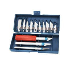 Kit estilete de precisão 15 cm com 13 peças XC-ET-01 - imagem 3