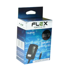 Fonte de Alimentação 9V 1A P4c+ para tv box X-Cell mod. FX-FT-01 - imagem 2