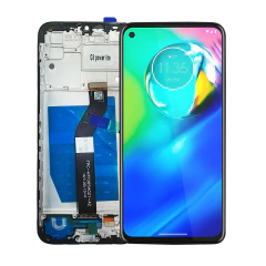 Tela Display Frontal para Motorola Moto G8 Power Lite Com Aro - imagem 1