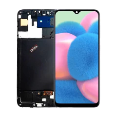 Tela Display Frontal para Samsung Galaxy A30s Incell Com Aro - imagem 1