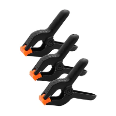 Jogo de 3 grampos multiuso com mola 4" - Western - imagem 2