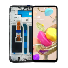 Tela Display Frontal para LG K42 Com Aro - imagem 1